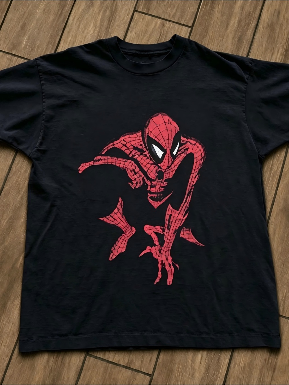 Grunge Spiderman Comic Art Vintage Casual T-shirt Unisex Size